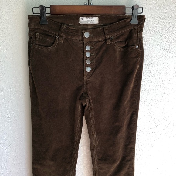 Free People Corduroy Skinny Jeans - Picture 8 of 13